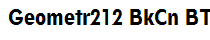 Geometr212 BkCn BT